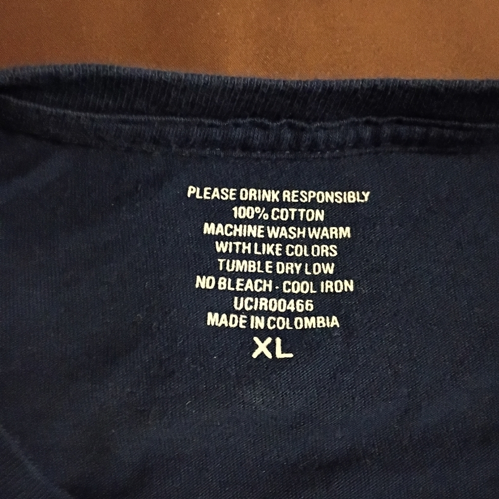 Ciroc Promo T-Shirt. Dark Blue Womams XL T-Shirt - Picture 3 of 3